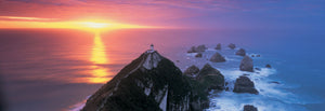 Sunset, Nugget Point Lighthouse, South Island, New Zealand