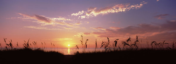 Sunset over the sea, Venice Beach, Sarasota, Florida, USA