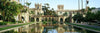 Reflecting pool in front of a building, Balboa Park, San Diego, California, USA