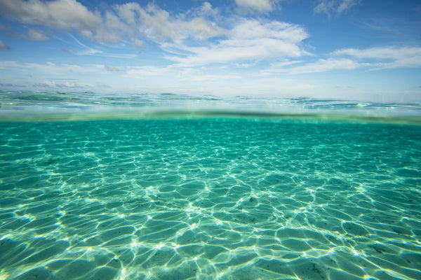 Clouds over the Pacific Ocean, Bora Bora, Society Islands, French Polynesia