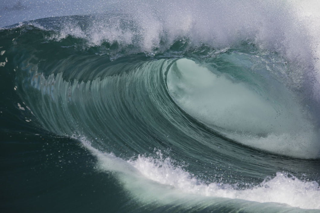 Waves in the Pacific Ocean, Newport Beach, Orange County, California, USA