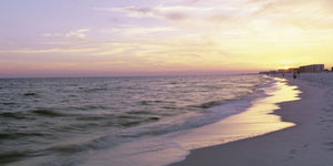 Sunset over the ocean, Gulf Of Mexico, Pensacola, Florida, USA