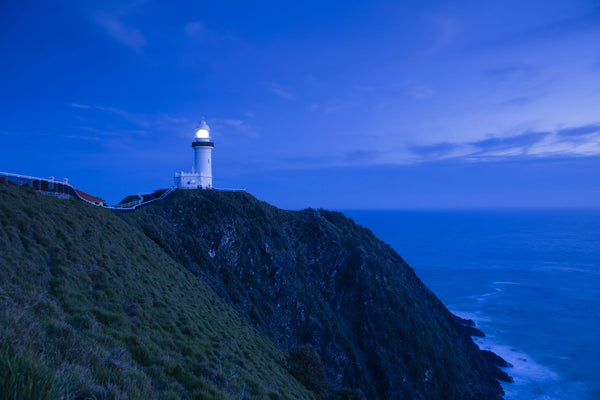 Lighthouse on the coast, Cape Byron Lighthouse, New South Wales, Australia