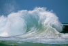 Waves splashing in the sea
