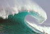 Waves splashing in the sea