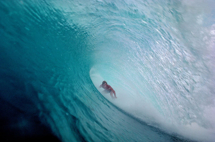 Surfer in the sea
