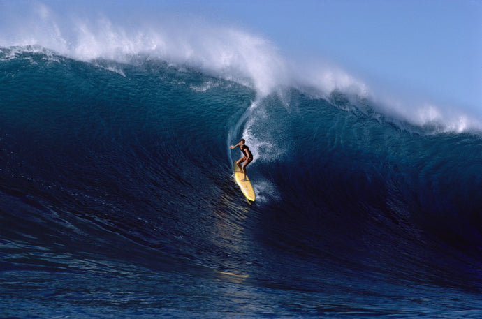 Surfer in the sea