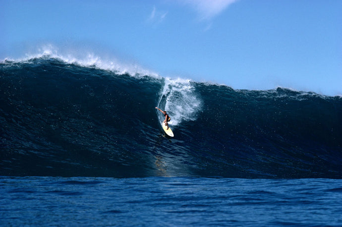 Surfer in the sea