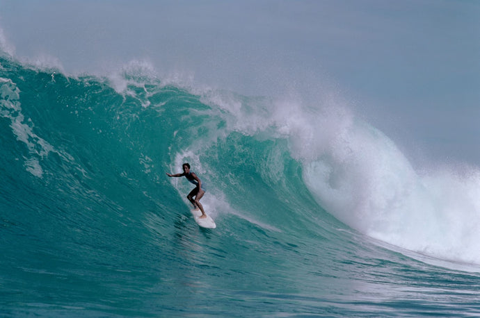 Surfer in the sea