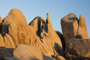 Scenic view of rock formations, Joshua Tree National Park, California, USA