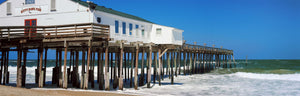 Kitty Hawk Pier on the beach, Kitty Hawk, Dare County, Outer Banks, North Carolina, USA