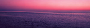 View of ocean at sunset, Cape Cod, Massachusetts, USA