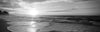 Sunset over the sea