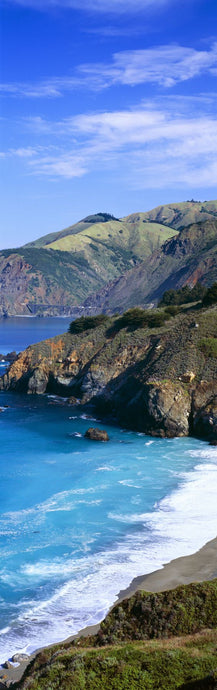 Turquoise Pacific waters, California
