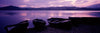 Sunset Fishing Boats Loch Awe Scotland