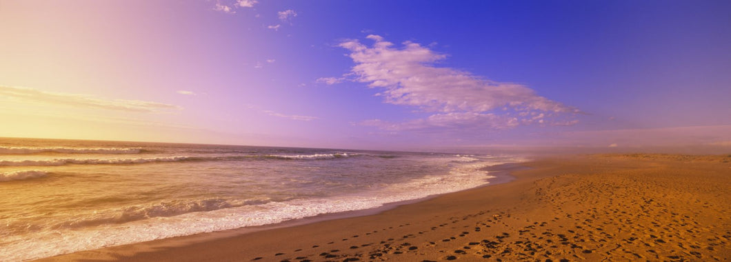 Waves on the beach, North Beach, Point Reyes National Seashore, California, USA