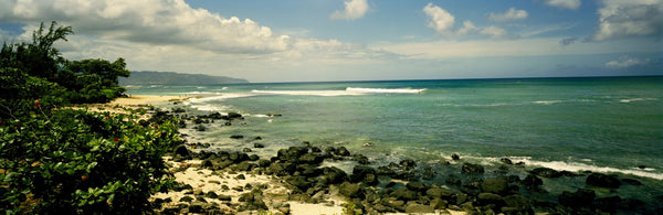 Rocks on the beach, Leftovers Beach Park, North Shore, Oahu, Hawaii, USA