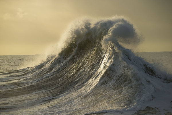 Waves in the Pacific Ocean, San Pedro, Los Angeles, California, USA