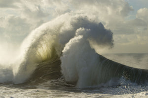 Waves in the Pacific Ocean, San Pedro, Los Angeles, California, USA