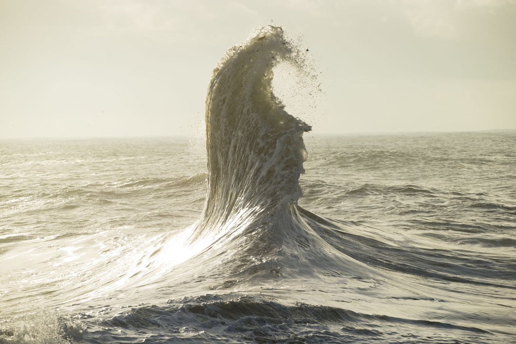 Waves in the Pacific Ocean, San Pedro, Los Angeles, California, USA