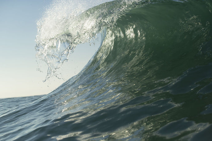 Waves in the Pacific Ocean, Laguna Beach, Orange County, California, USA