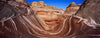 Eroded cliffs, Vermillion Cliffs, Vermilion Cliffs National Monument, Arizona, USA