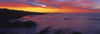 Scenic view of Pacific coastline at dawn, California, USA